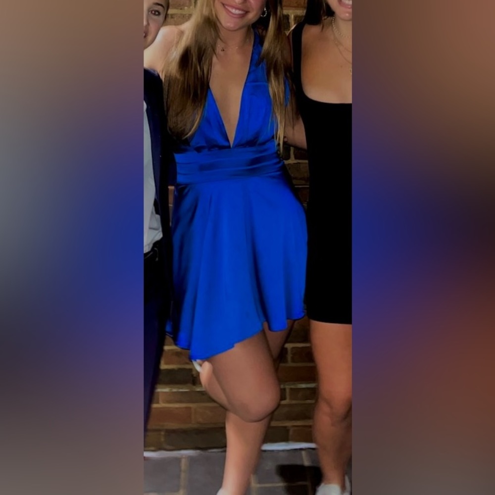 Forever 21 Royal Blue Mini Dress
